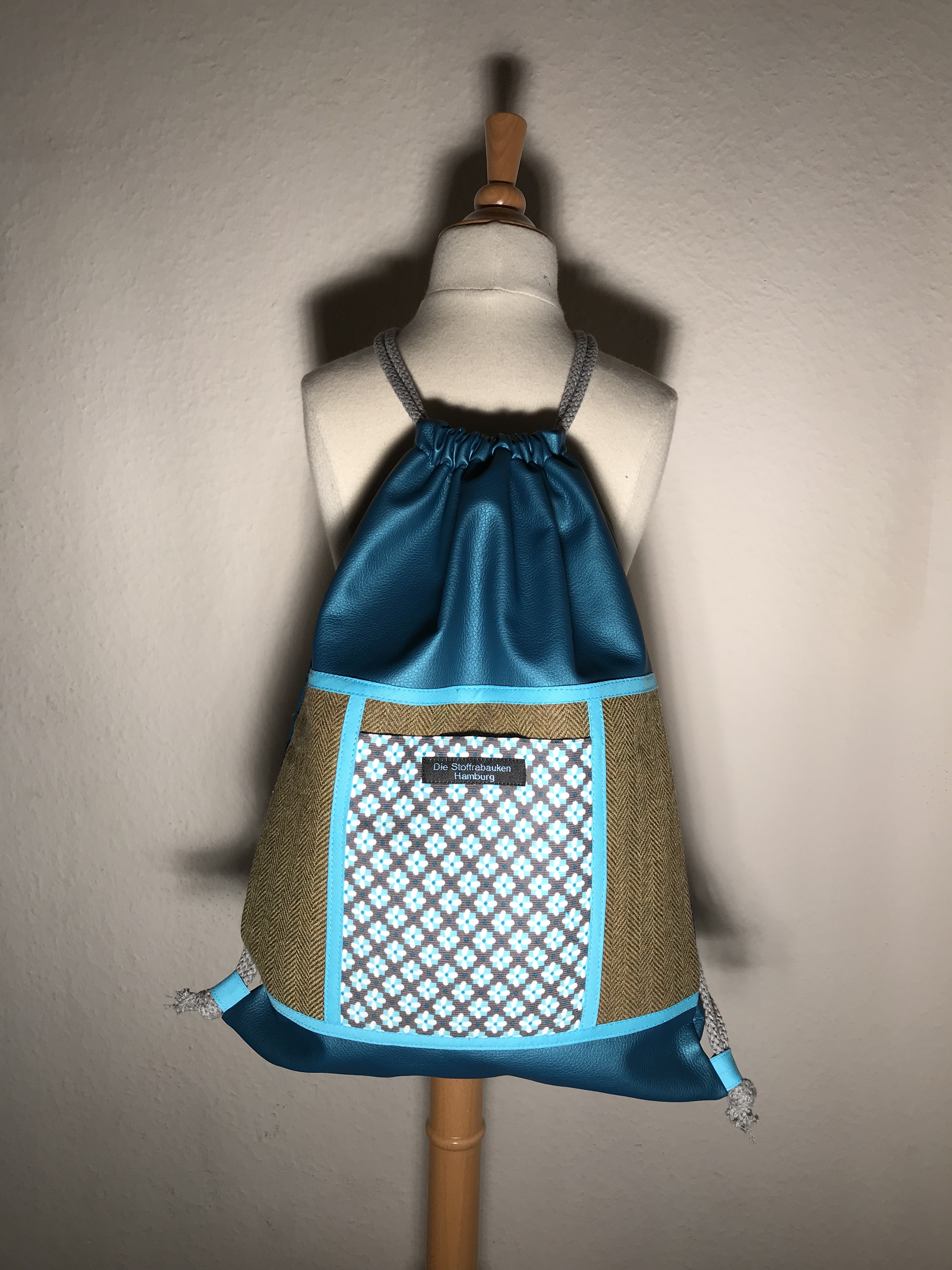 Kunstleder Rucksack