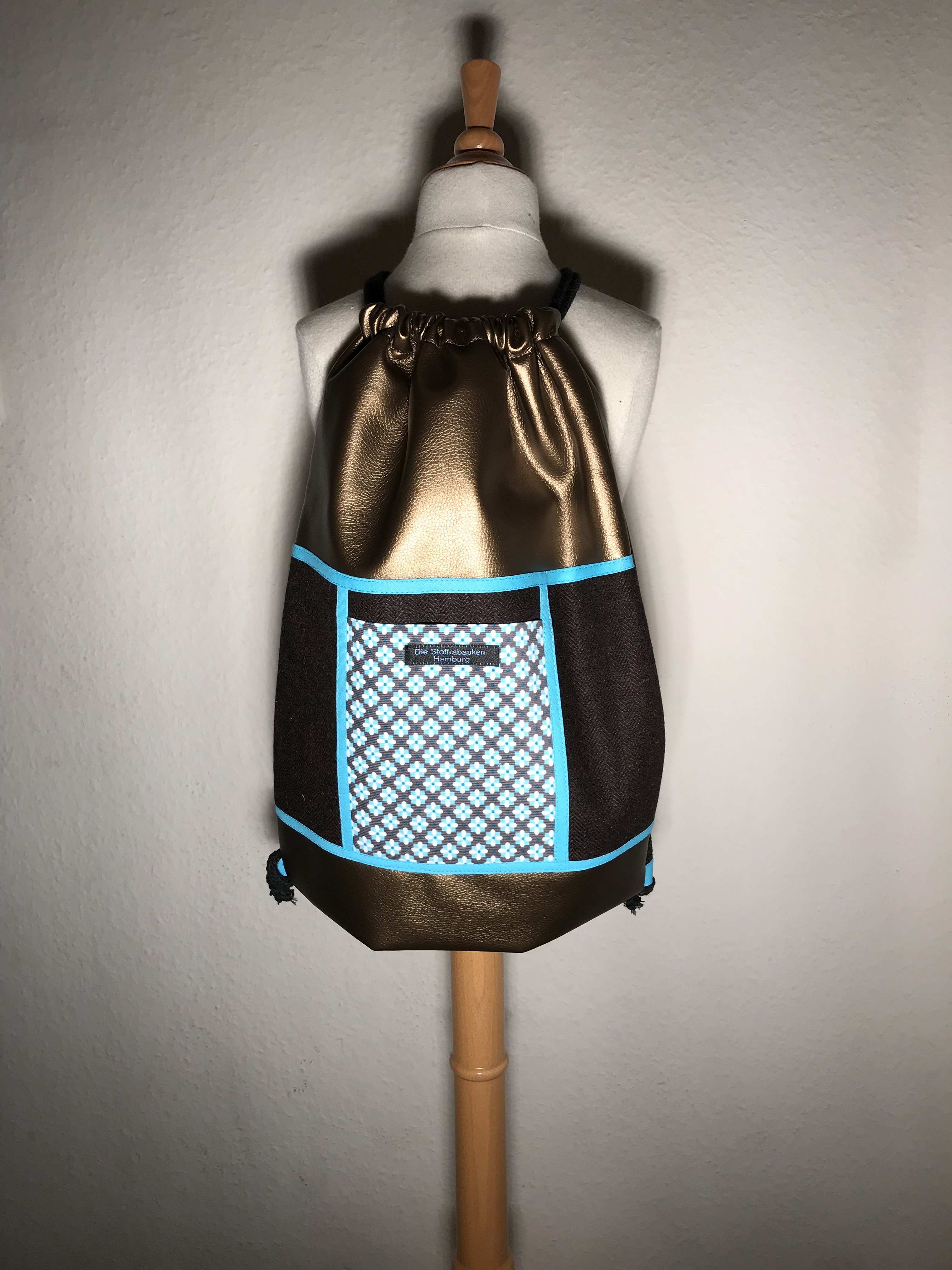 Kunstleder Rucksack